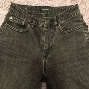 Authentic Frank and Oak black jeans! size 24